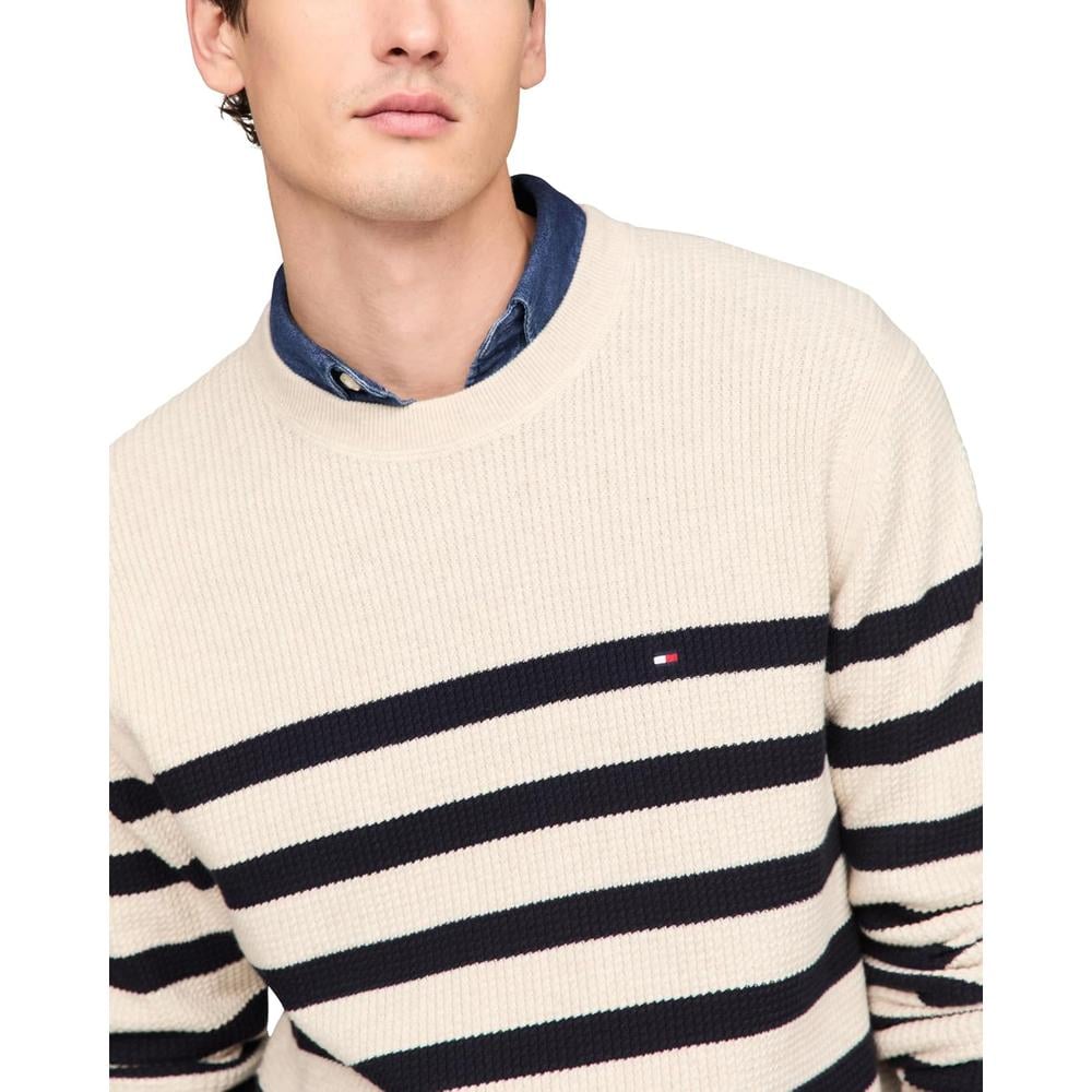 POLERA PARA HOMBRE TOMMY HILFIGER WAFFLE KNIT REGULAR FIT MULTICOLOR - 2