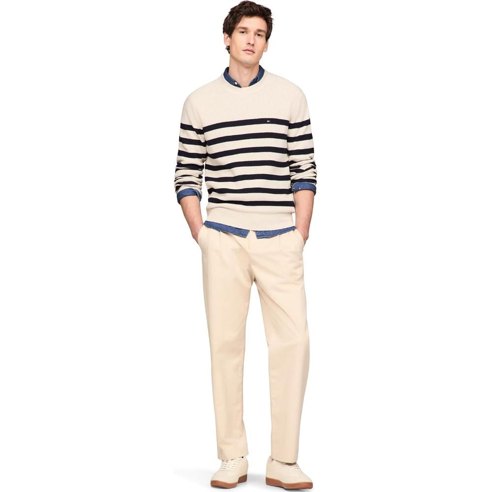 POLERA PARA HOMBRE TOMMY HILFIGER WAFFLE KNIT REGULAR FIT MULTICOLOR - 4