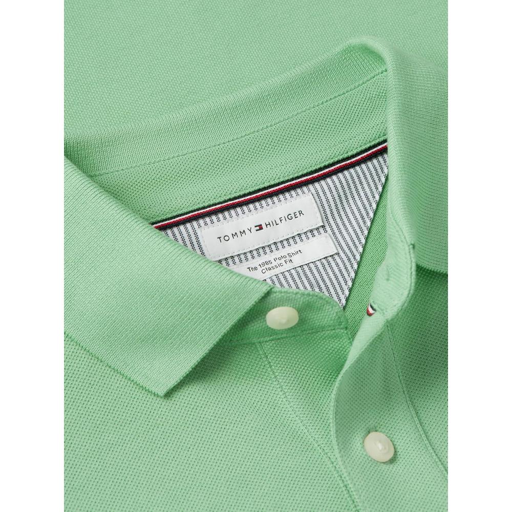 POLO PARA HOMBRE TOMMY HILFIGER CLASSIC FIT MANGA CORTA VERDE CÉSPED - 5