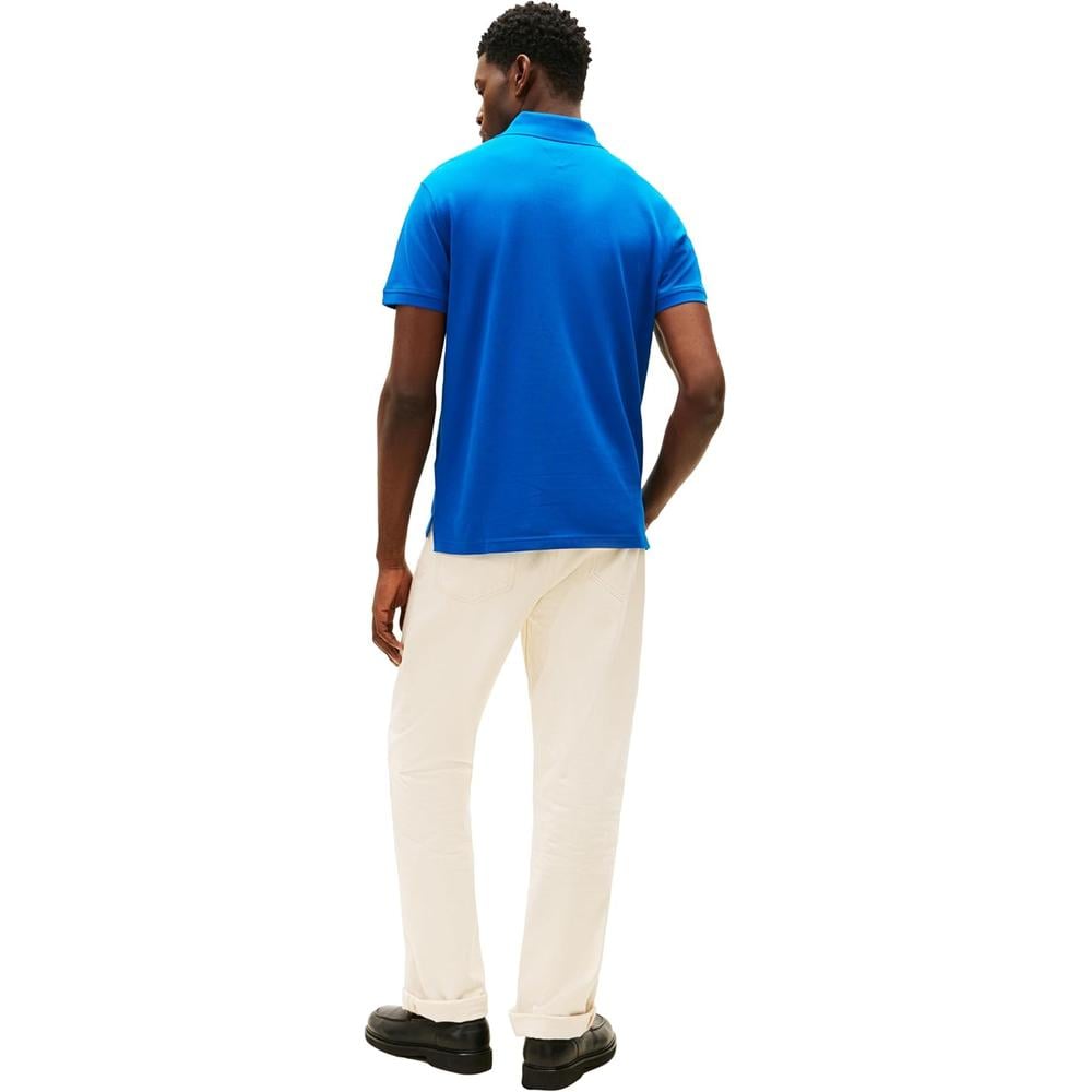 POLO PARA HOMBRE TOMMY HILFIGER CLASSIC FIT MANGA CORTA ÍNDIGO VIBRANTE - 4