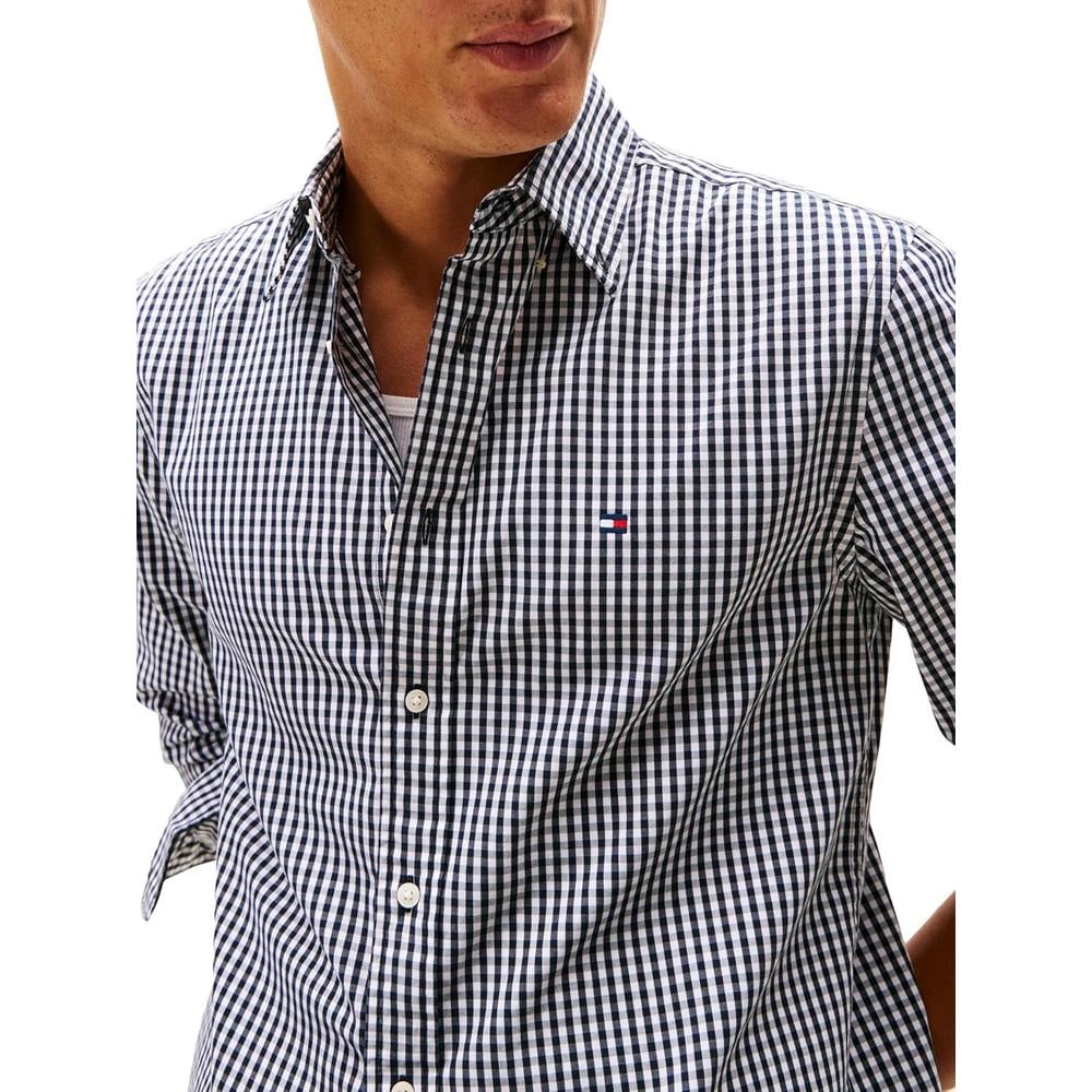 CAMISA PARA HOMBRE TOMMY HILFIGER REGULAR FIT MANGA LARGA NEGRO - 2
