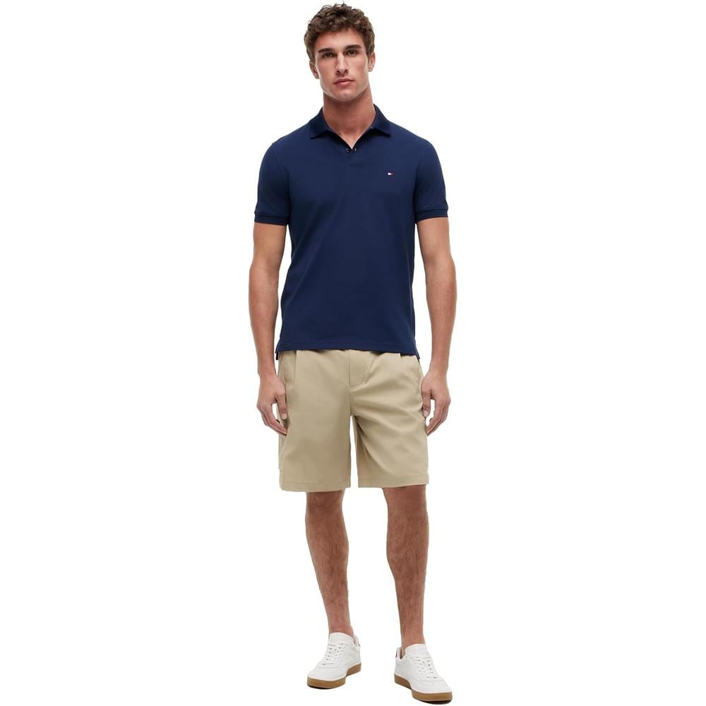 POLO PARA HOMBRE TOMMY HILFIGER REGULAR FIT MANGA CORTA AZUL MARINO CARBON - 3