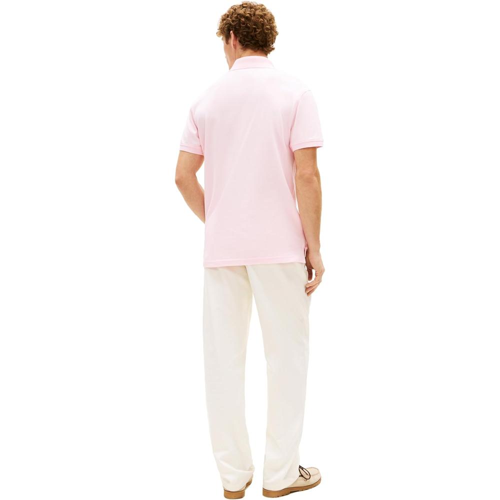 POLO PARA HOMBRE TOMMY HILFIGER CLASSIC FIT MANGA CORTA ROSA LILA - 5