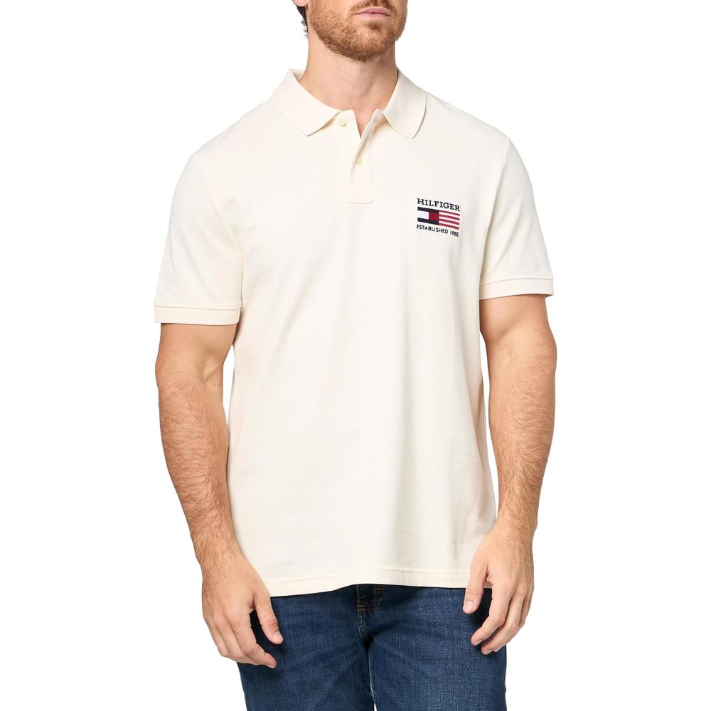 POLO PARA HOMBRE TOMMY HILFIGER 1985 REGULAR FIT MANGA CORTA MULTICOLOR - 1