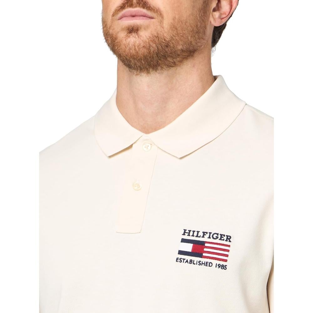 POLO PARA HOMBRE TOMMY HILFIGER 1985 REGULAR FIT MANGA CORTA MULTICOLOR - 4