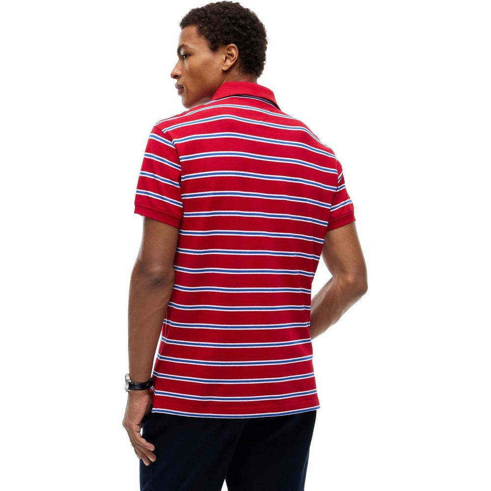 POLO PARA HOMBRE TOMMY HILFIGER CLASSIC FIT MANGA CORTA MULTICOLOR - 4