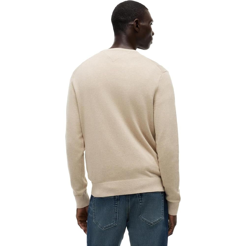 POLERA PARA HOMBRE TOMMY HILFIGER ESSENTIAL REGULAR FIT KAKI JASPEADO - 4