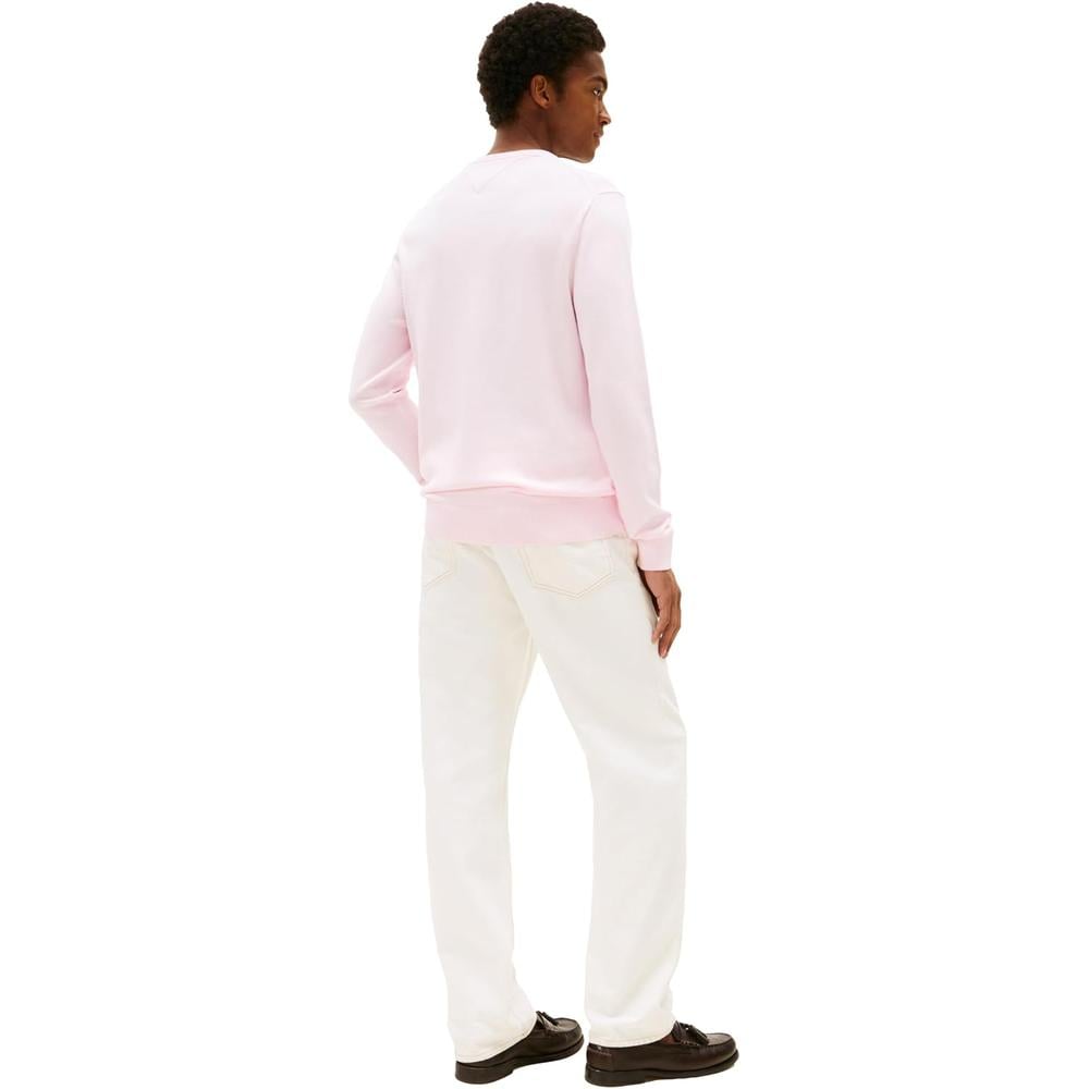 POLERA PARA HOMBRE TOMMY HILFIGER ESSENTIAL REGULAR FIT ROSA CLARO - 4