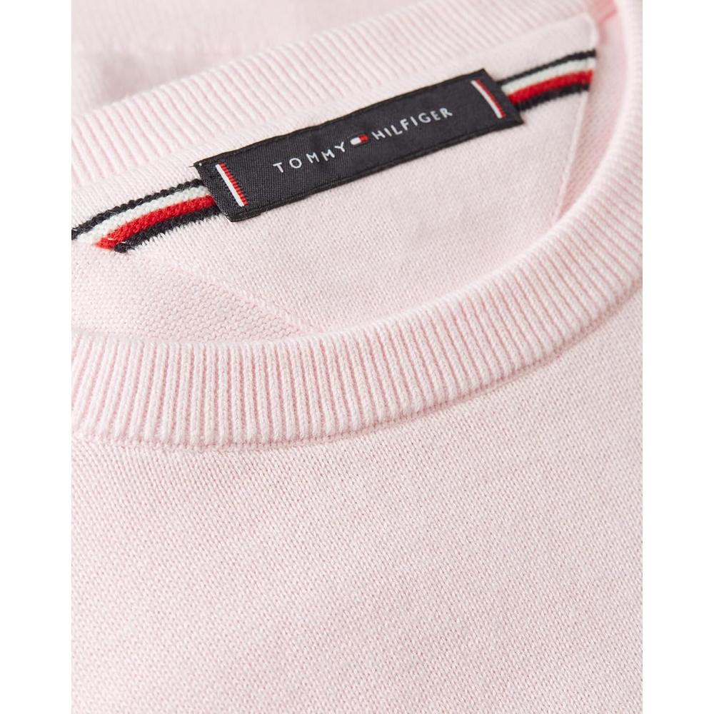 POLERA PARA HOMBRE TOMMY HILFIGER ESSENTIAL REGULAR FIT ROSA CLARO - 5