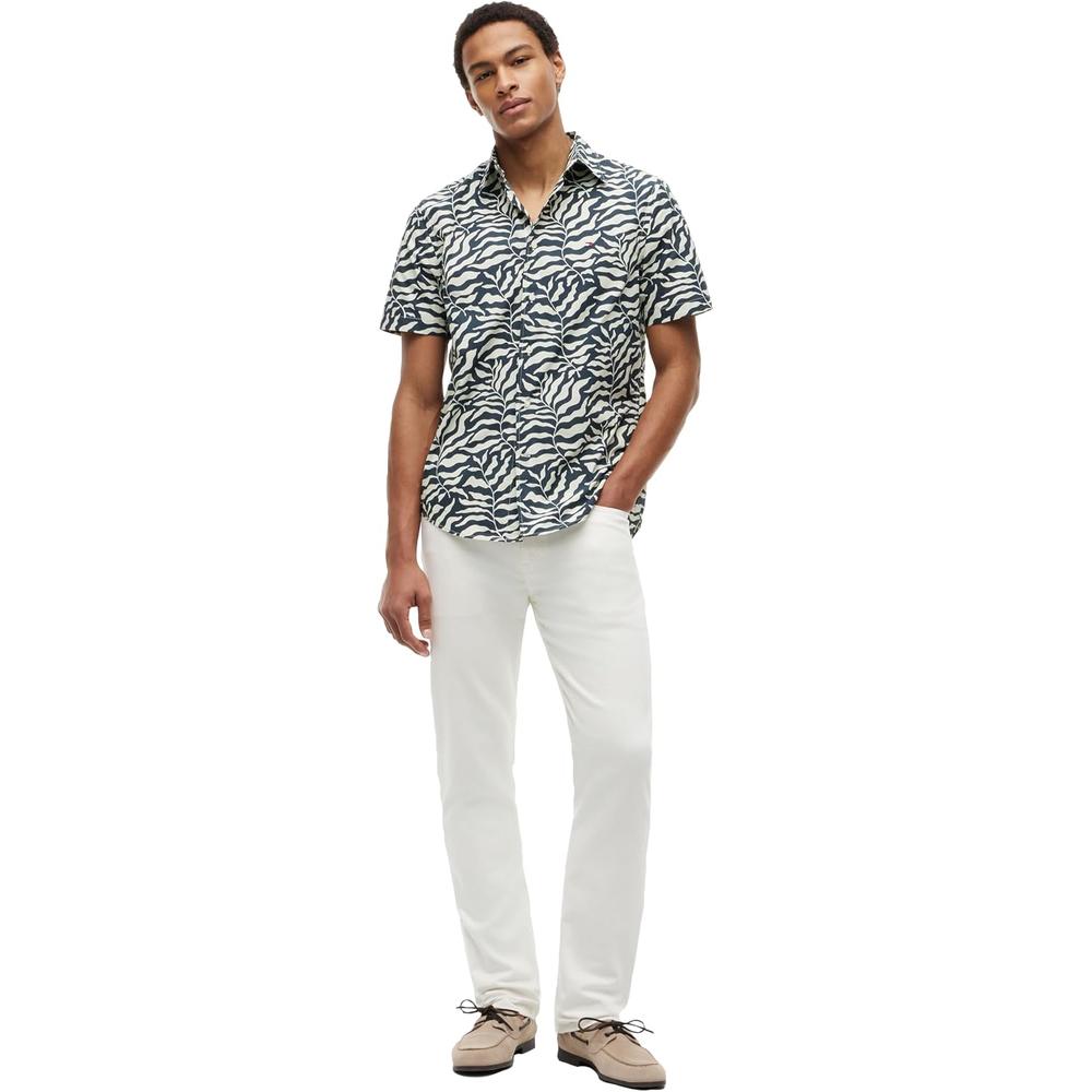 CAMISA PARA HOMBRE TOMMY HILFIGER REGULAR FIT MANGA CORTA MULTICOLOR - 3