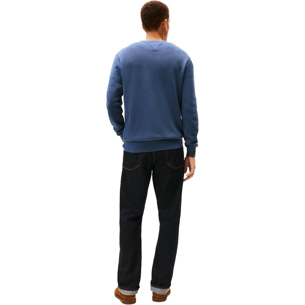 POLERA PARA HOMBRE TOMMY HILFIGER ESSENTIAL REGULAR FIT AZUL PETRÓLEO - 4