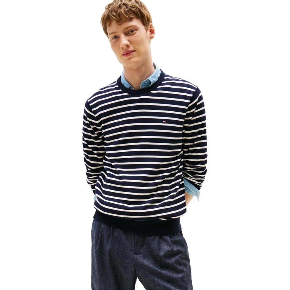 POLERA PARA HOMBRE TOMMY HILFIGER ESSENTIAL REGULAR FIT MULTICOLOR - 1