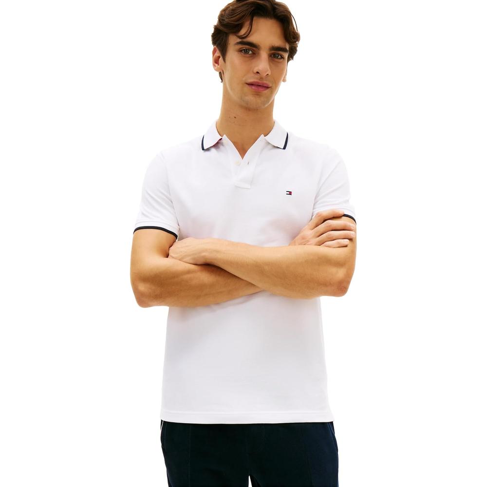 POLO PARA HOMBRE TOMMY HILFIGER REGULAR FIT MANGA CORTA - 1