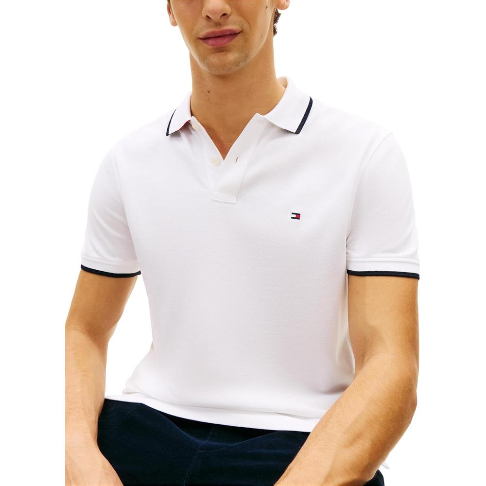 POLO PARA HOMBRE TOMMY HILFIGER REGULAR FIT MANGA CORTA - 2