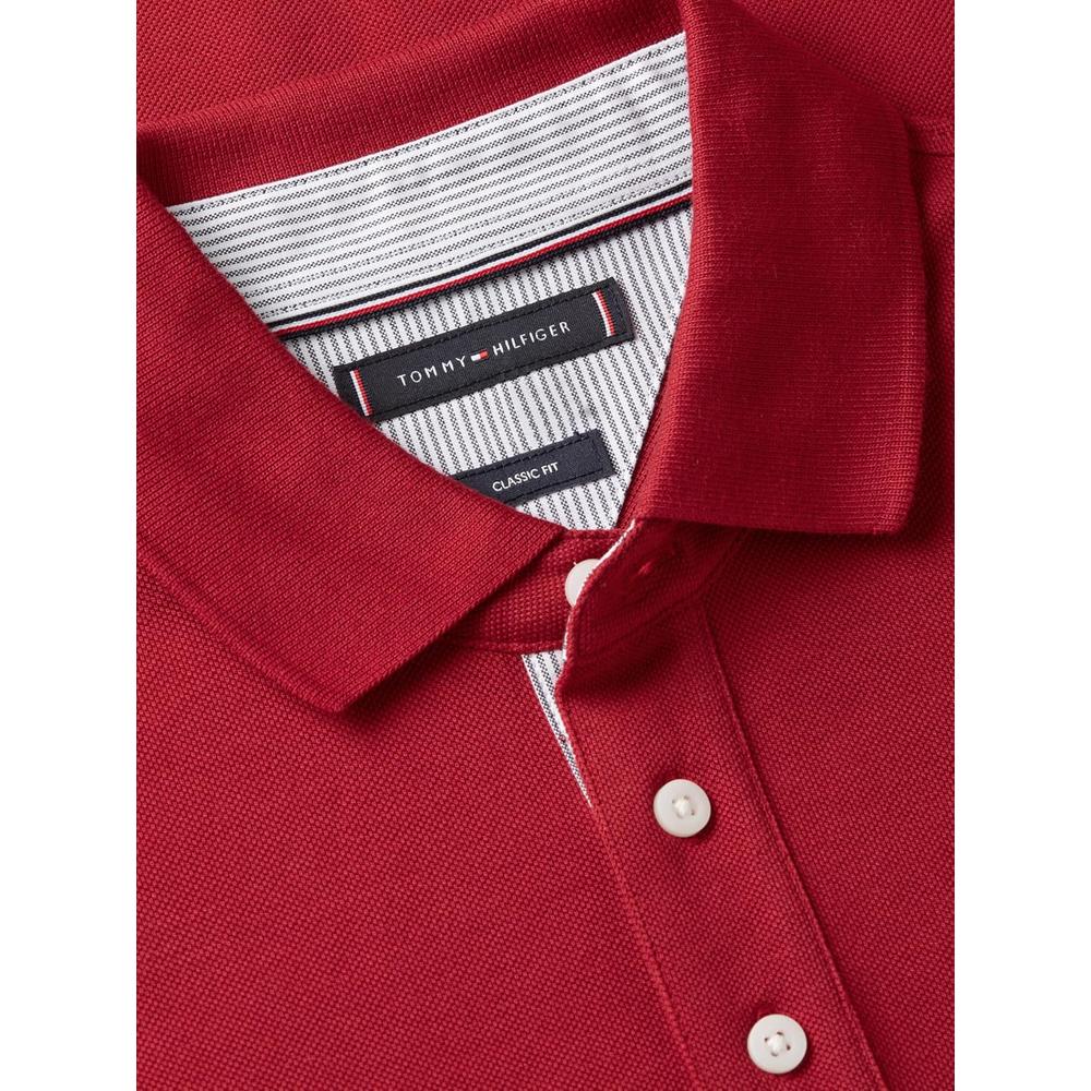POLO PARA HOMBRE TOMMY HILFIGER CLASSIC FIT MANGA CORTA ROJO REGATTA - 6