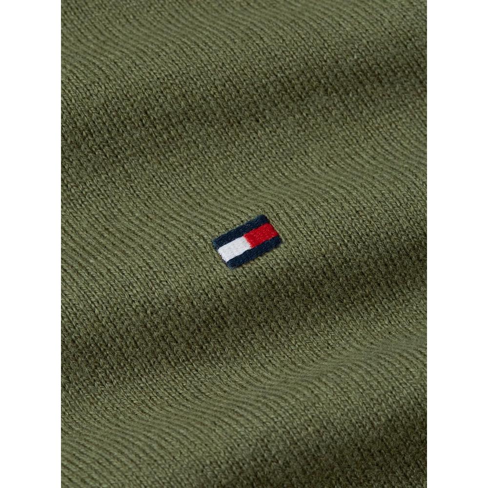 POLERA PARA HOMBRE TOMMY HILFIGER ESSENTIAL REGULAR FIT VERDE OSCURO - 5
