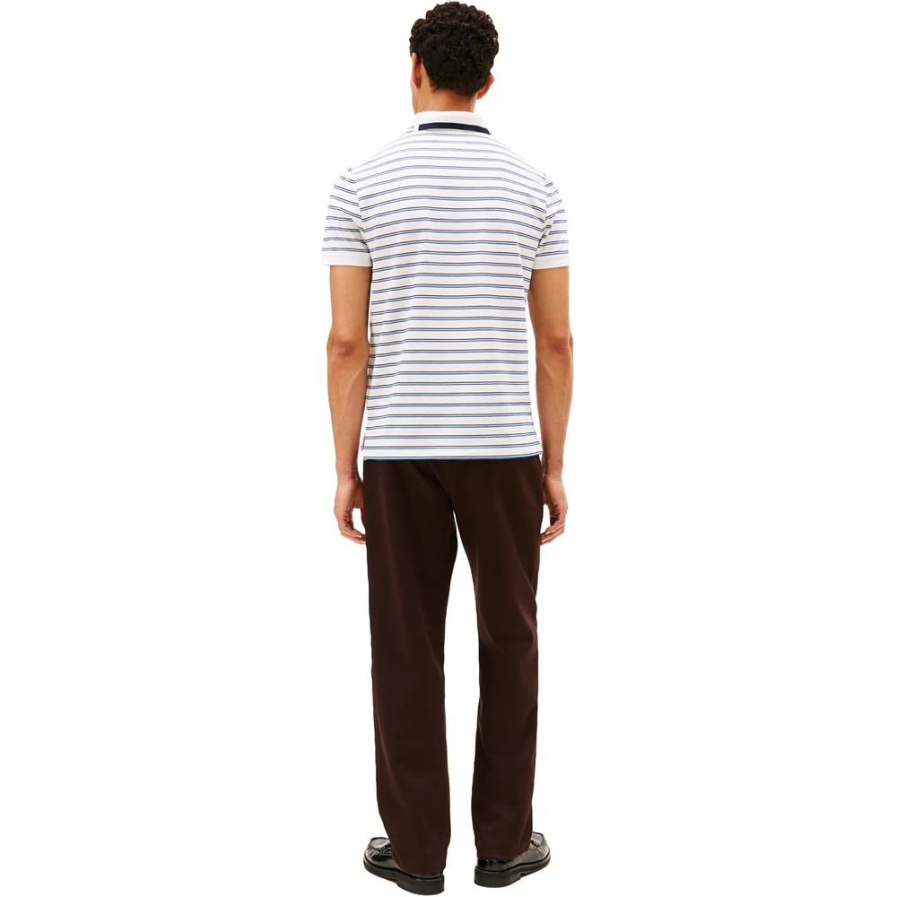 POLO PARA HOMBRE TOMMY HILFIGER REGULAR FIT MANGA CORTA MULTICOLOR - 4