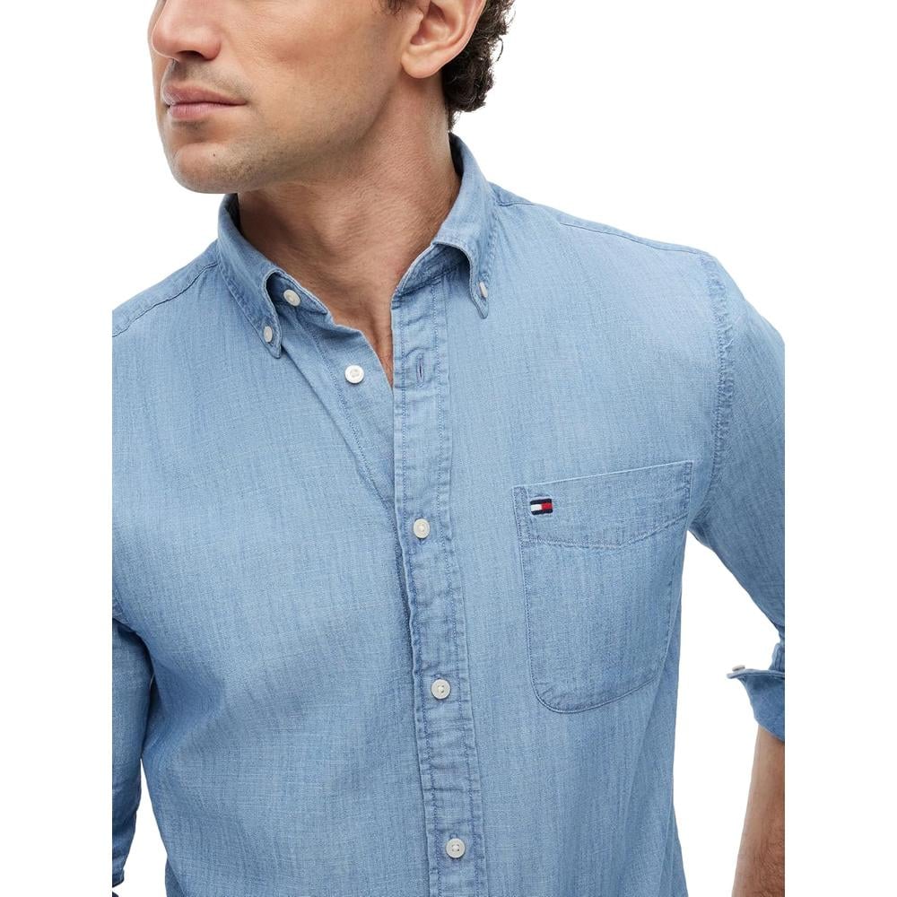 CAMISA PARA HOMBRE TOMMY HILFIGER REGULAR FIT MANGA LARGA - 2