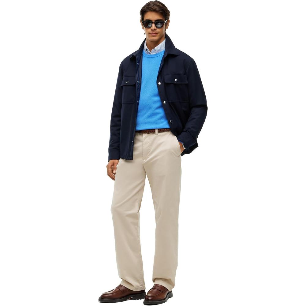 POLERA PARA HOMBRE TOMMY HILFIGER ESSENTIAL REGULAR FIT AZUL COBALTO - 3