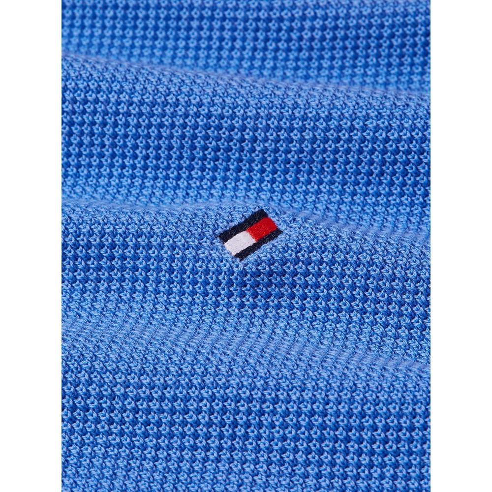 POLERA PARA HOMBRE TOMMY HILFIGER ESSENTIAL REGULAR FIT AZUL COBALTO - 5