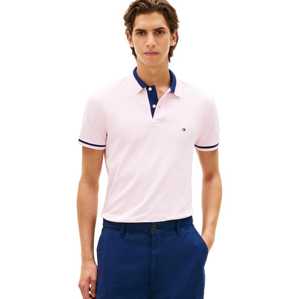 POLO PARA HOMBRE TOMMY HILFIGER REGULAR FIT MANGA CORTA - 1