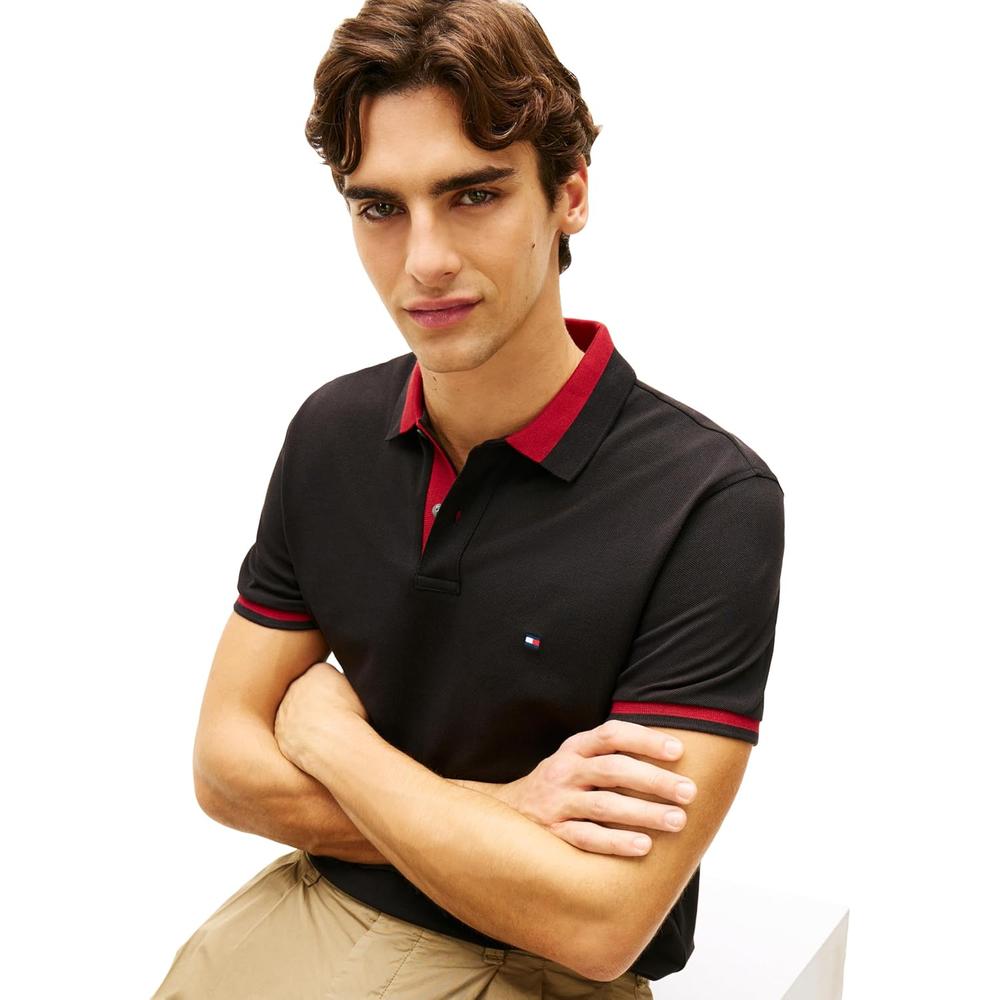 POLO PARA HOMBRE TOMMY HILFIGER REGULAR FIT MANGA CORTA - 2
