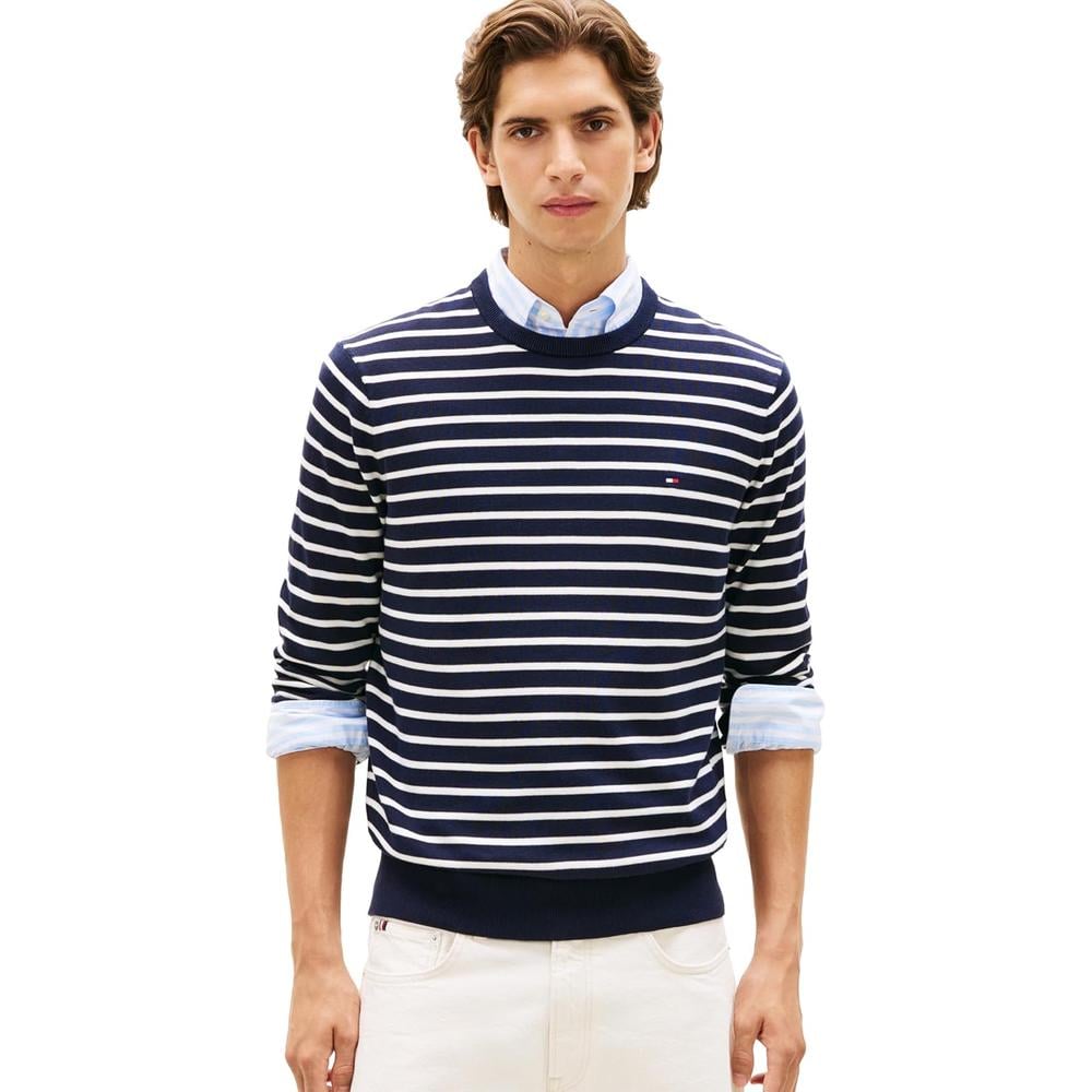 POLERA PARA HOMBRE TOMMY HILFIGER ESSENTIAL REGULAR FIT MULTICOLOR - 1