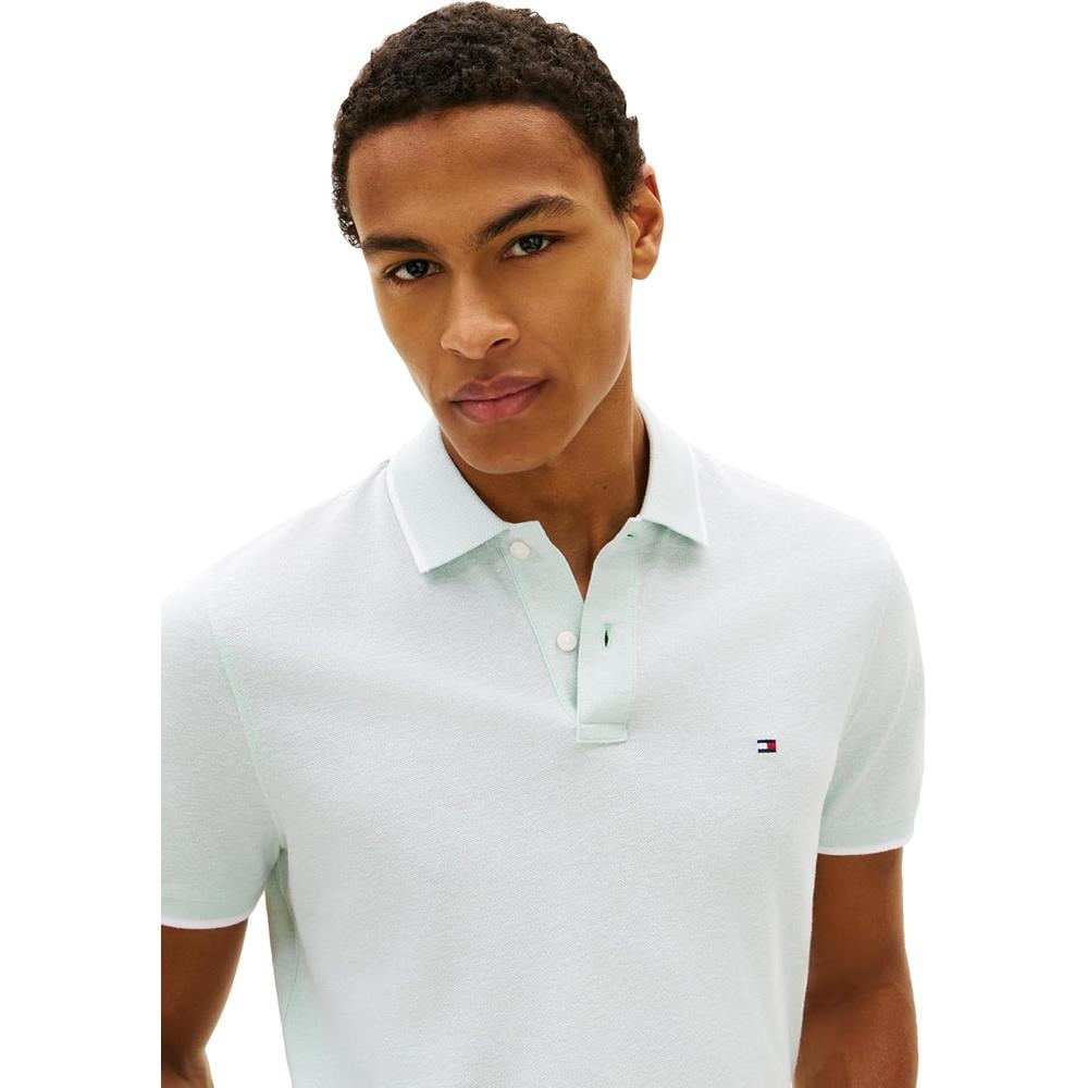 POLO PARA HOMBRE TOMMY HILFIGER REGULAR FIT MANGA CORTA MENTA - 2