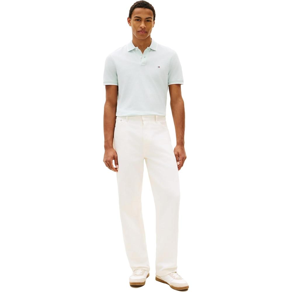 POLO PARA HOMBRE TOMMY HILFIGER REGULAR FIT MANGA CORTA MENTA - 4
