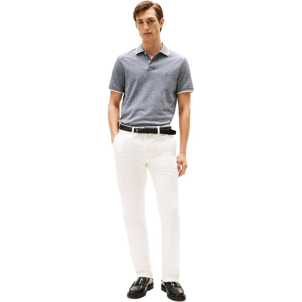 POLO PARA HOMBRE TOMMY HILFIGER REGULAR FIT MANGA CORTA - 4