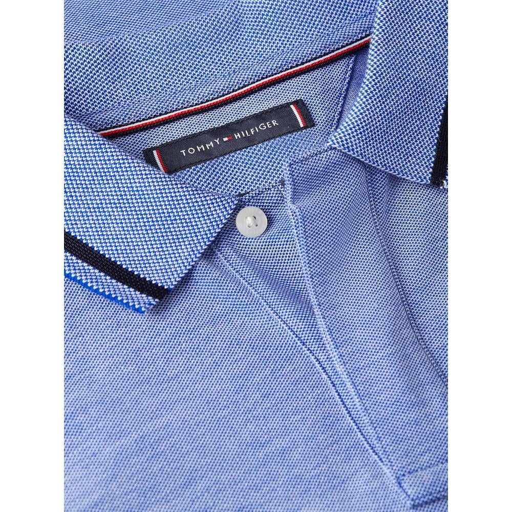 POLO PARA HOMBRE TOMMY HILFIGER REGULAR FIT MANGA CORTA ROJO Y BLANCO - 6