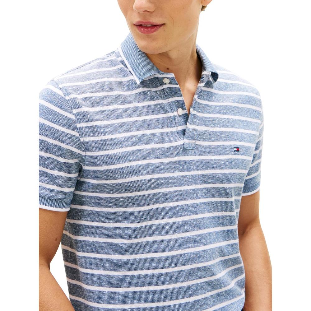 POLO PARA HOMBRE TOMMY HILFIGER REGULAR FIT MANGA CORTA MULTICOLOR - 2