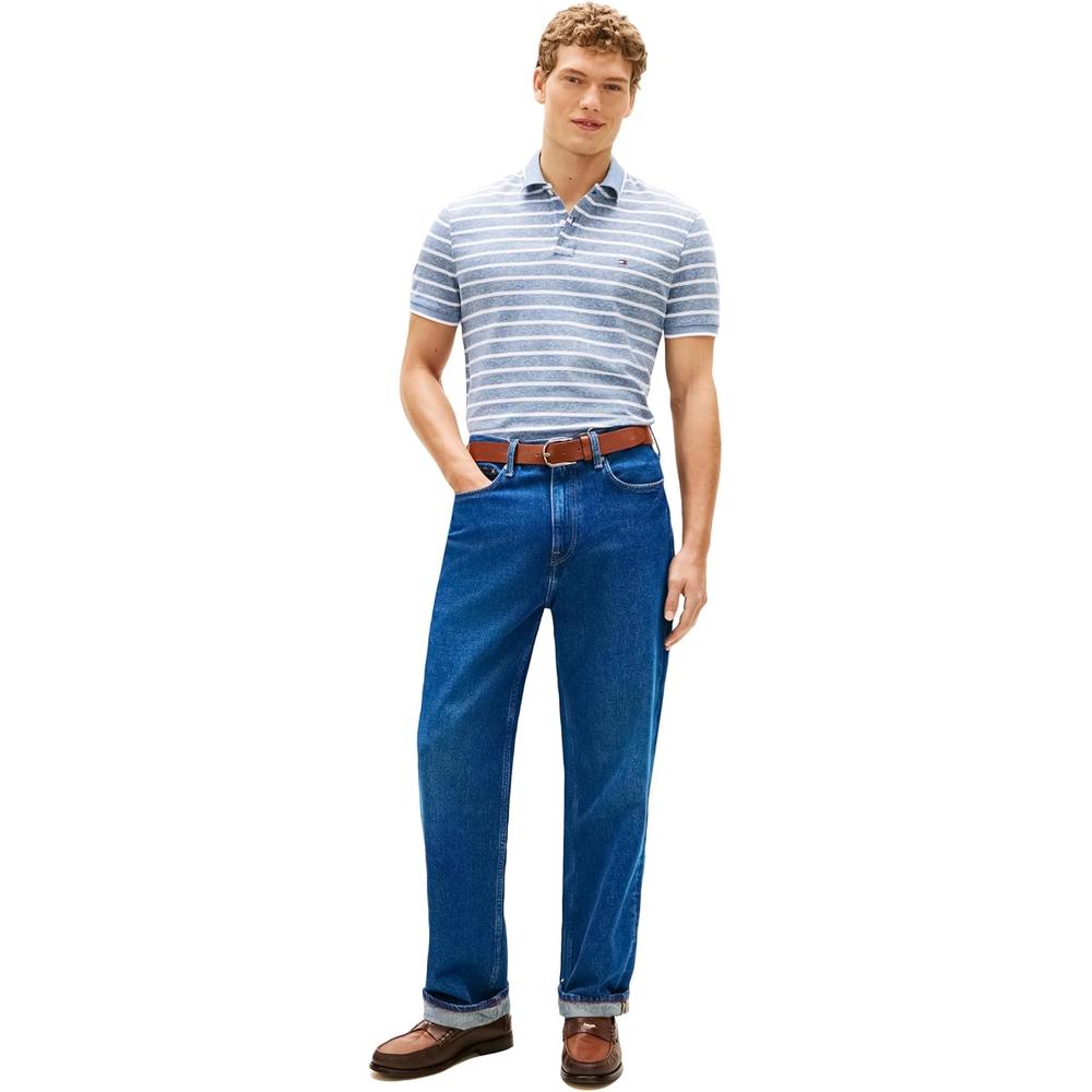 POLO PARA HOMBRE TOMMY HILFIGER REGULAR FIT MANGA CORTA MULTICOLOR - 3