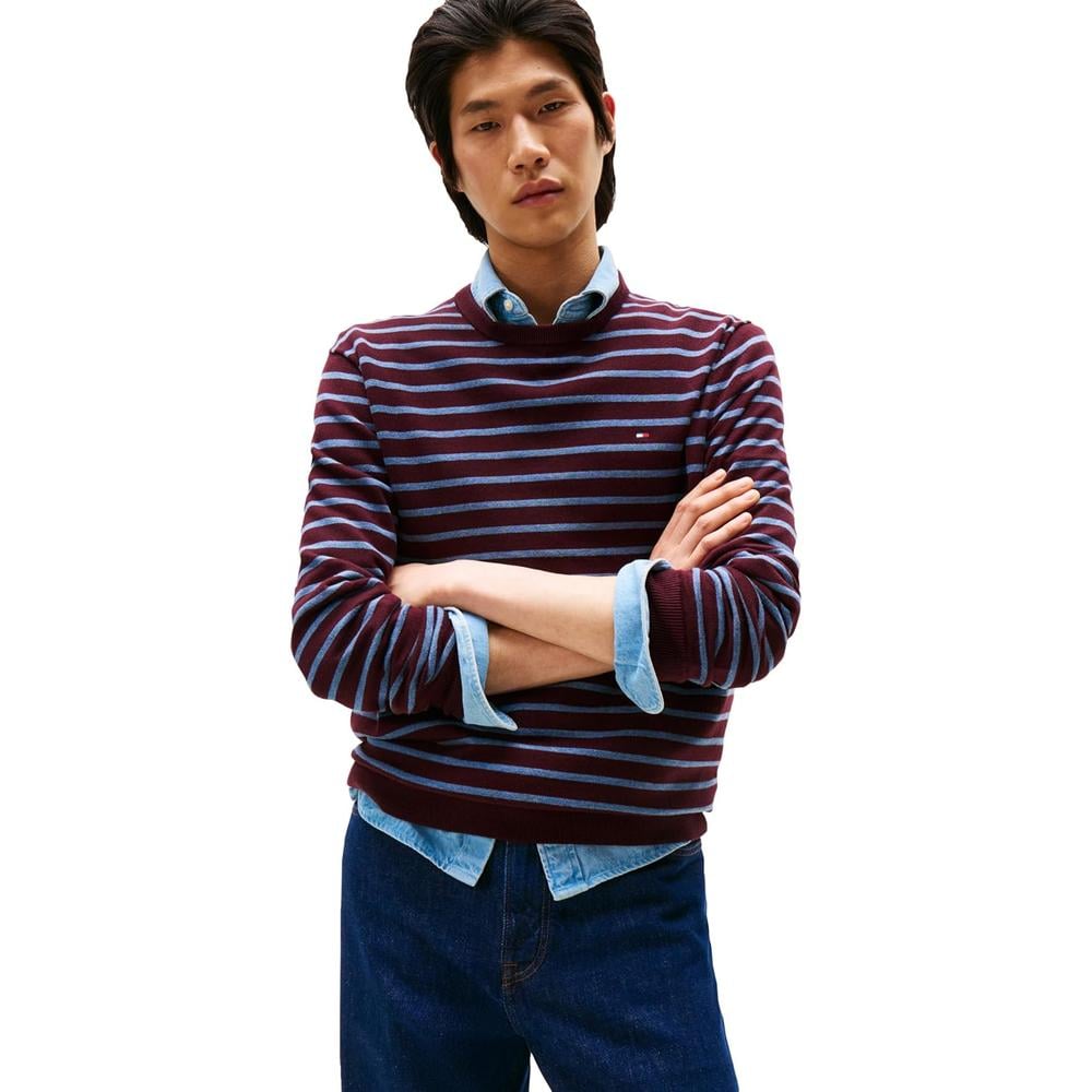 POLERA PARA HOMBRE TOMMY HILFIGER ESSENTIAL REGULAR FIT MULTICOLOR - 1