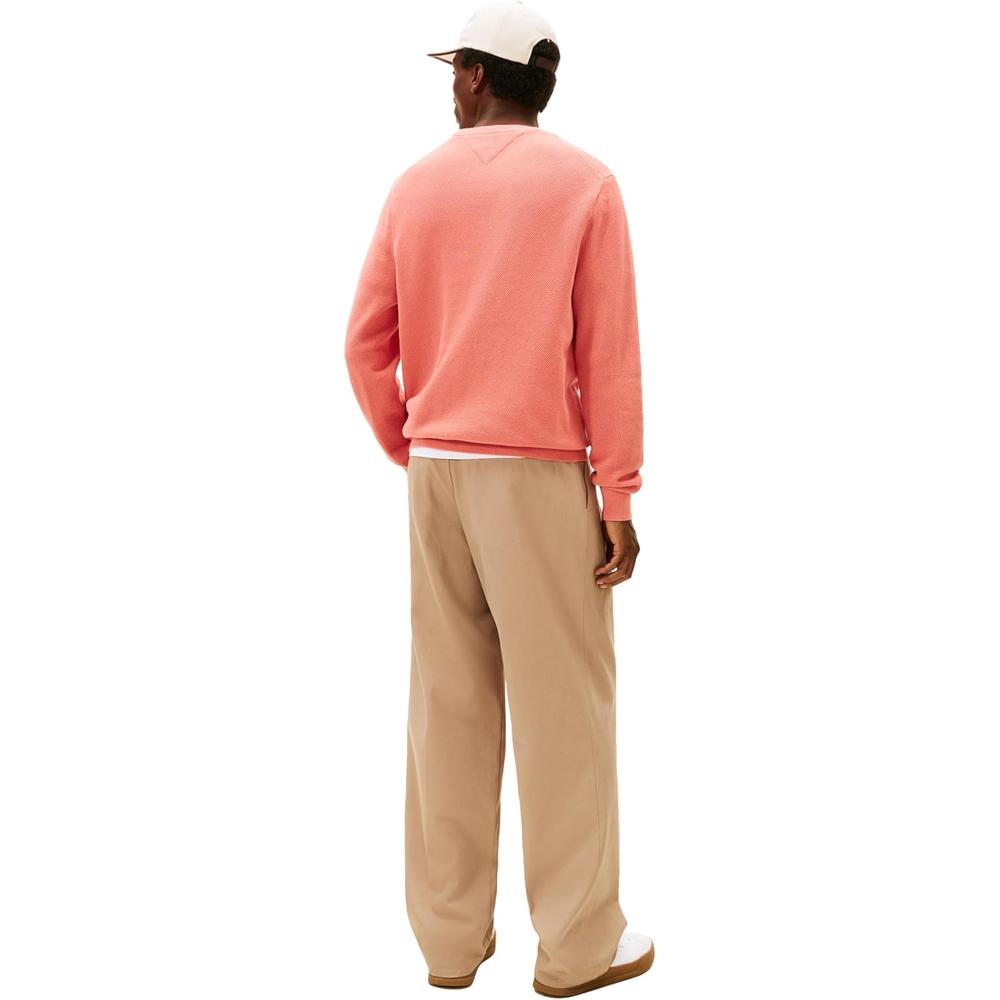 POLERA PARA HOMBRE TOMMY HILFIGER ESSENTIAL REGULAR FIT ROSA PÁLIDO - 4