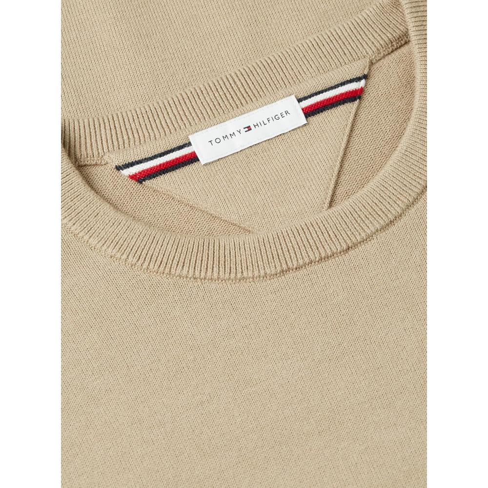 POLERA PARA HOMBRE TOMMY HILFIGER ESSENTIAL REGULAR FIT BEIGE - 5