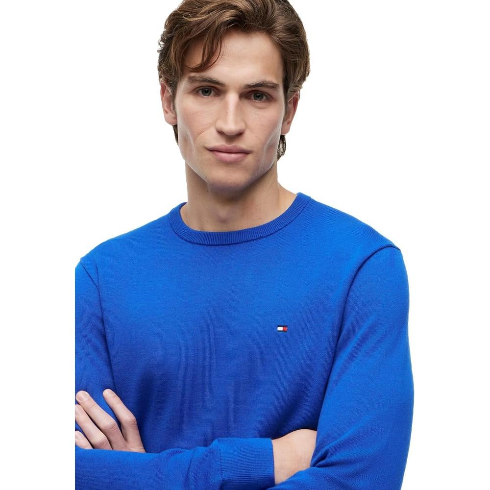 POLERA PARA HOMBRE TOMMY HILFIGER ESSENTIAL REGULAR FIT AZUL REAL - 2