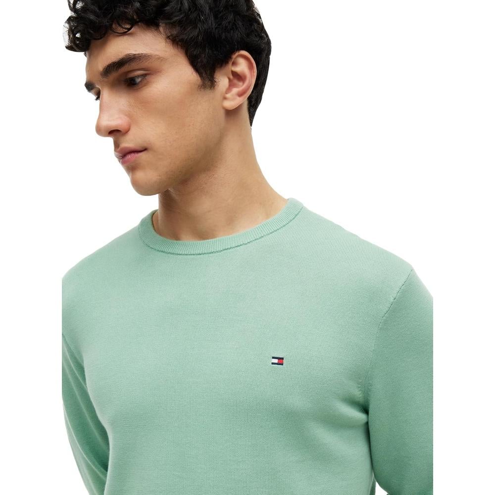POLERA PARA HOMBRE TOMMY HILFIGER ESSENTIAL REGULAR FIT VERDE CÉSPED - 2