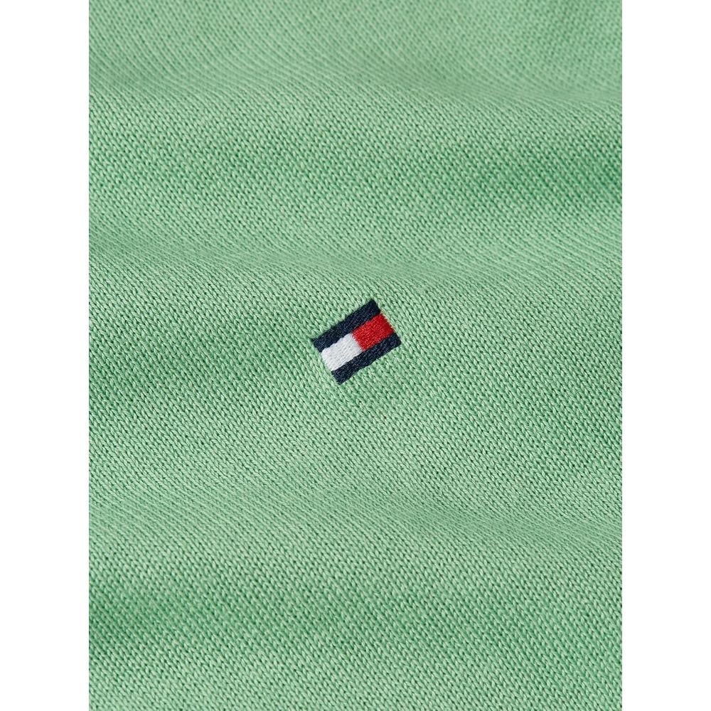 POLERA PARA HOMBRE TOMMY HILFIGER ESSENTIAL REGULAR FIT VERDE CÉSPED - 5