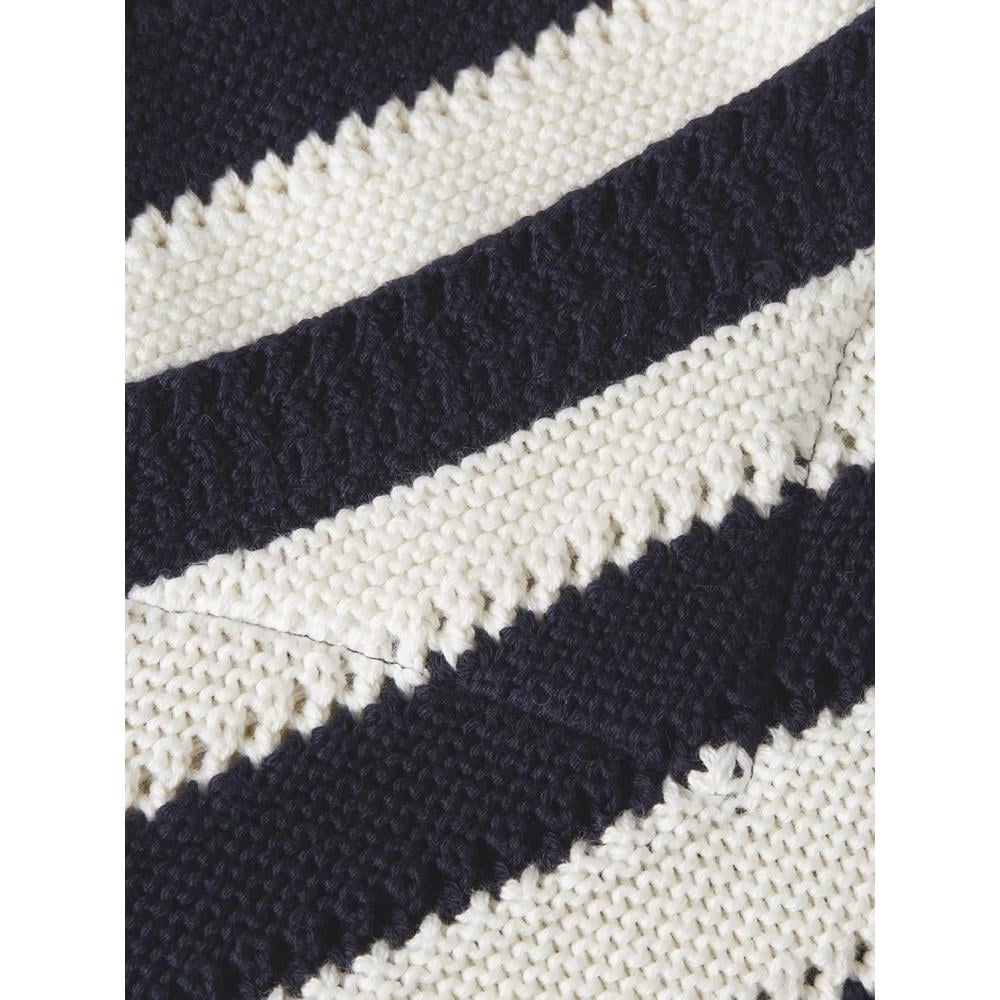 POLERA PARA HOMBRE TOMMY HILFIGER ESSENTIAL RELAXED FIT MANGA LARGA AZUL CIELO DESIERTO MARFIL - 5