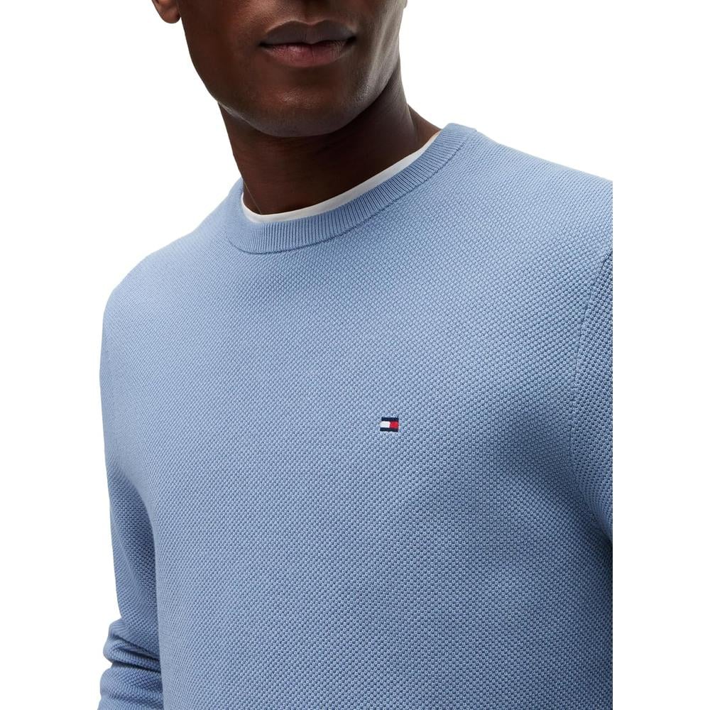 POLERA PARA HOMBRE TOMMY HILFIGER ESSENTIAL REGULAR FIT AZUL CLARO - 2
