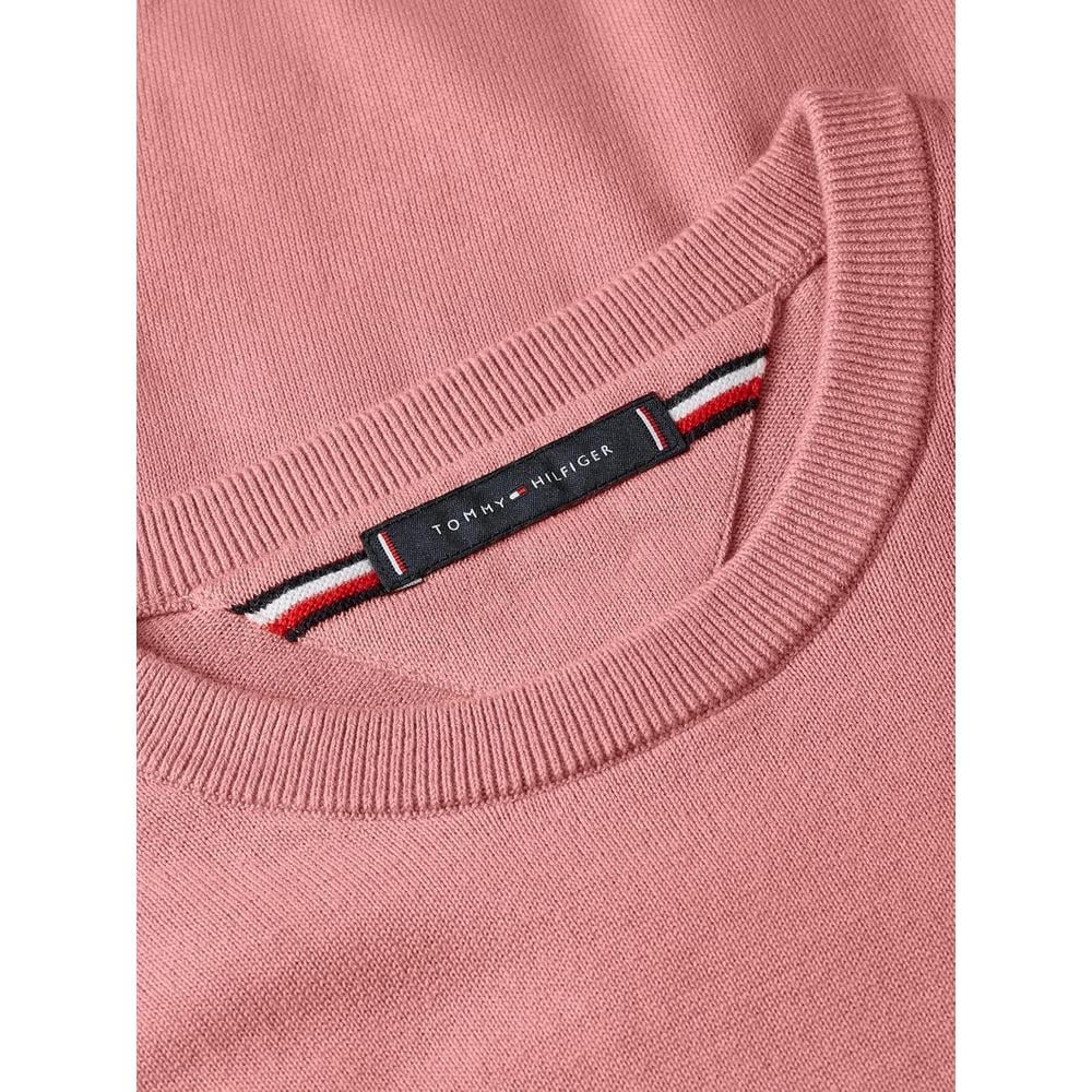 POLERA PARA HOMBRE TOMMY HILFIGER ESSENTIAL REGULAR FIT ROSA PALO - 5