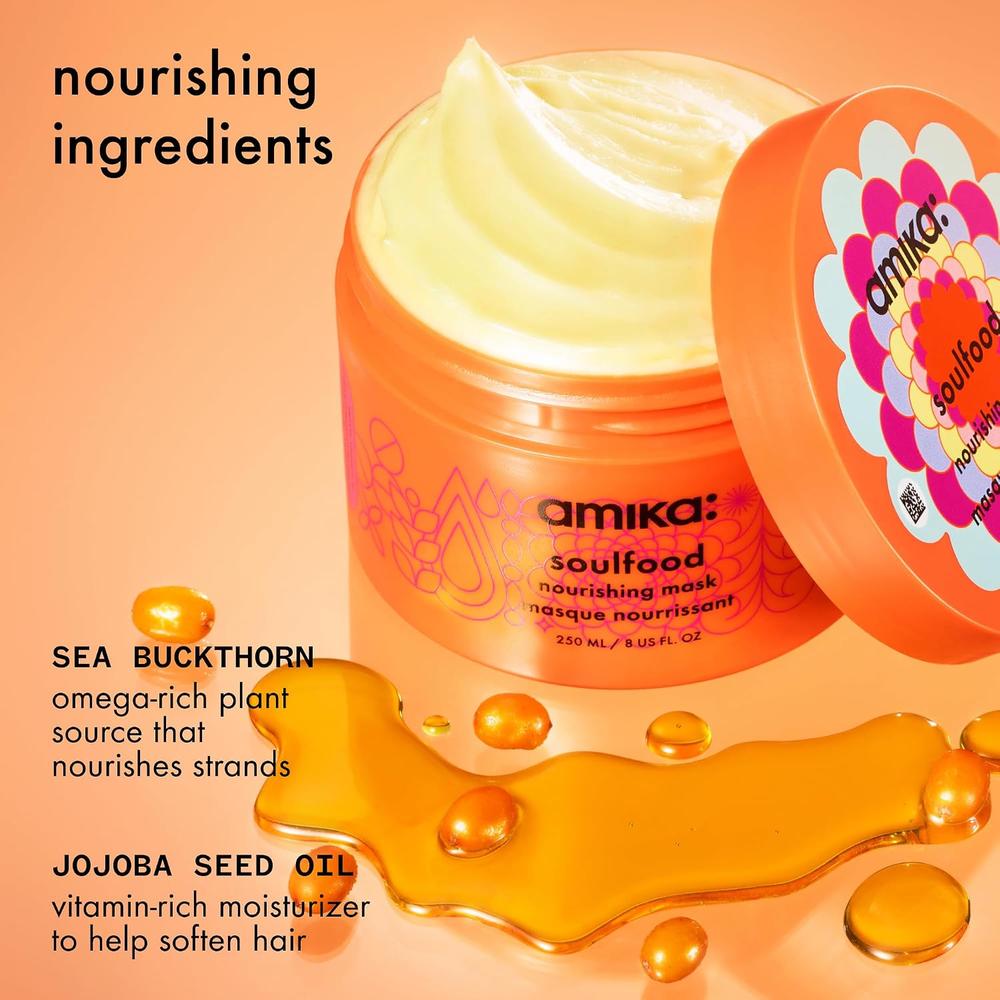 MASCARILLA CAPILAR AMIKA SOULFOOD NUTRITIVA 3.4 OZ / 100 ML - 3