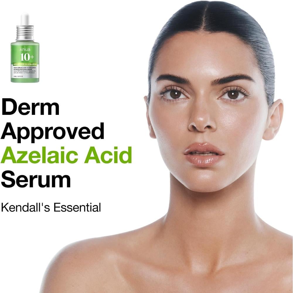 SÉRUM FACIAL ANUA AZELAIC ACID 10 HYALURON 1 OZ / 30 ML - 4