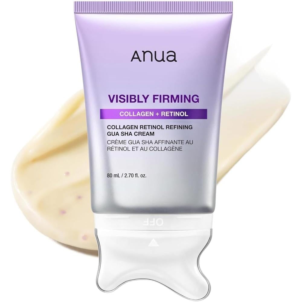 CREMA FACIAL ANUA COLLAGEN RETINOL REFINING GUA SHA 2.7 OZ / 80 ML - 1