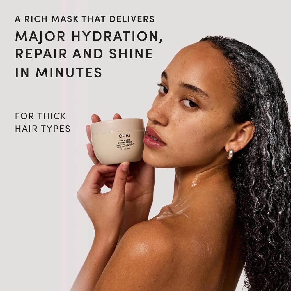 MASCARILLA CAPILAR OUAI THICK HAIR 8 OZ / 250 ML - 3