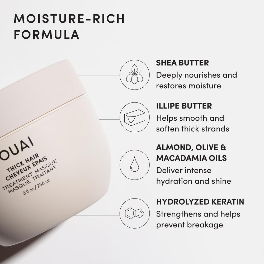 MASCARILLA CAPILAR OUAI THICK HAIR 8 OZ / 250 ML - 5