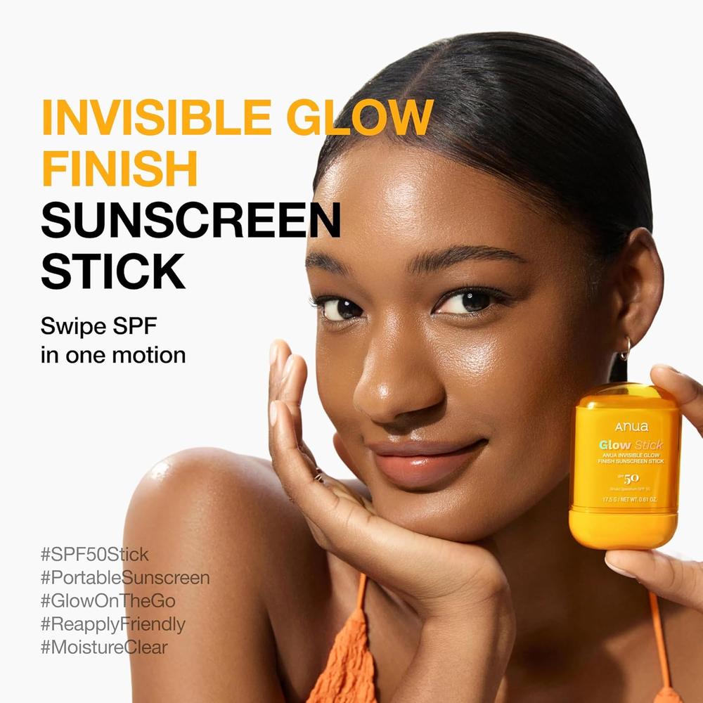 PROTECTOR SOLAR FACIAL ANUA INVISIBLE GLOW SUN STICK 17.5 GR - 4