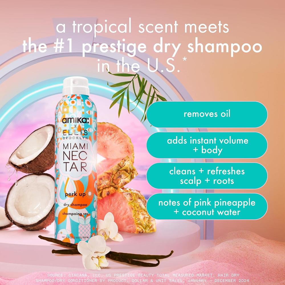 SHAMPOO SECO AMIKA PERK UP SIN TALCO 5.3 OZ / 189 ML - 2