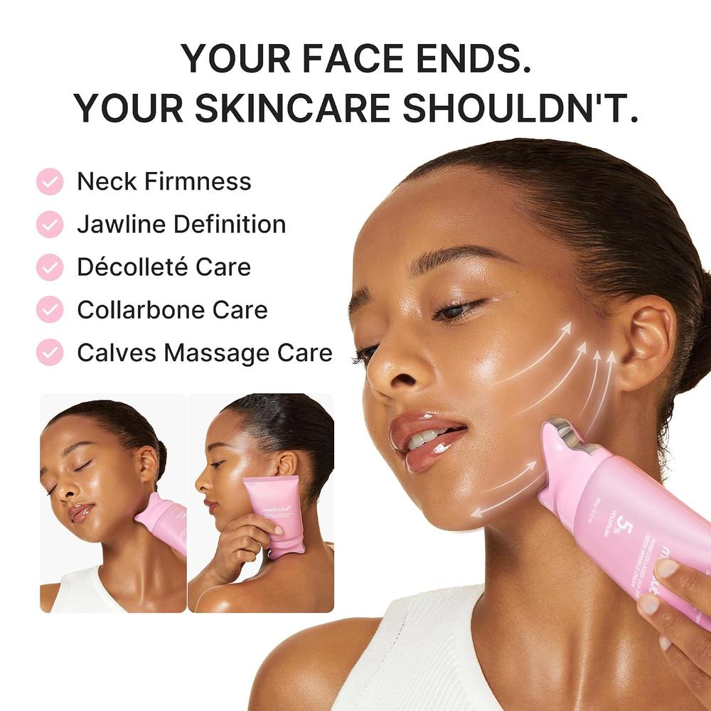 CREMA FACIAL MEDICUBE PDRN COLLAGEN GUA SHA PARA CUELLO 3.17 OZ / 90 GR - 4